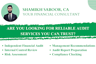 provide independent audit and issue audit report