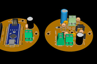 ship a DIY power board pcb or arduino nano shield pcb