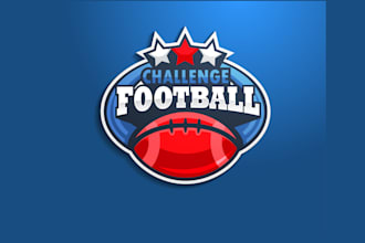 create creative and good looking nfl logo design