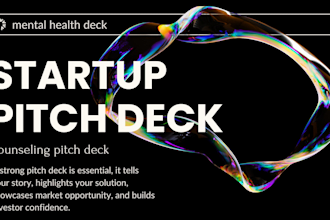 design counseling pitch deck mental health deck vc pitch deck teletherapy deck