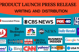 product launch press release, ai tech innovation press release pr distribution