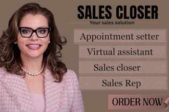 sales representative cold caller appointment setter b2blead generation sales rep