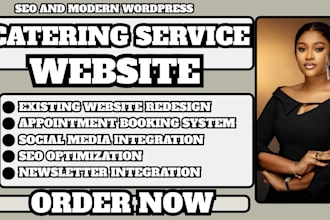 catering service site, event catering site, corporate catering web, food service
