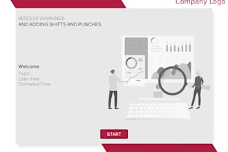 work on course creation using captivate and storyline
