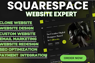 build design redesign clone squarespace website development squarespace expert