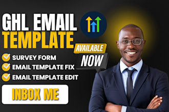 ghl email template, survey form setup, ghl automation setup, closebot automation