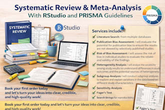 perform comprehensive, in depth systematic review and meta analysis