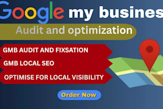 do complete gmb audit and optimization