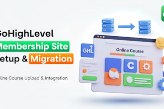 do gohighlevel membership site ghl online course upload online course migration