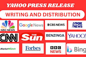 do yahoo press release PR distribution press release