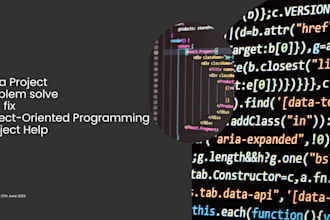 do java programming projects, oop tasks and data structures