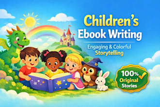 write an engaging childrens ebook with colourful storytelling for kids in the US