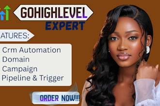 setup go highlevel crm automation, ghl workflow, funnel and ghl website design