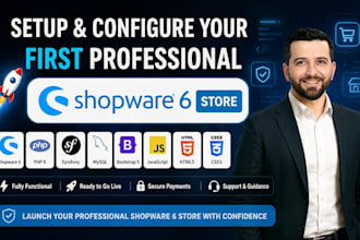 set up and customize a professional shopware 6 onlineshop