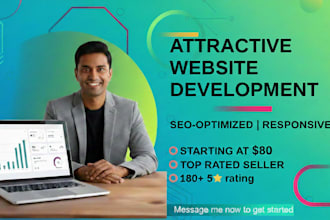 architect, design, and develop a custom full stack website