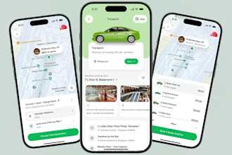develop taxi booking app car rental app carpooling app rideshare app ai taxi