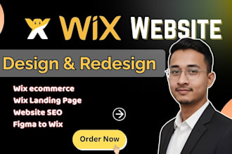 do wix development, wix SEO, design wix ecommerce, figma to wix and wix studio