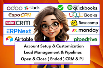 setup odoo crm moxie twenty crm zoho slack monday crm and workflow automations