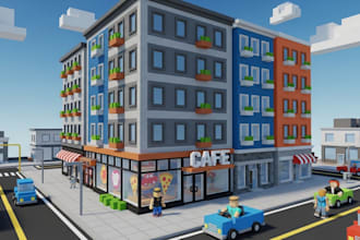 develop a roblox game with custom scripts, roblox map building, weapon, model