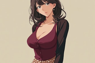 draw anime and manga illustrations