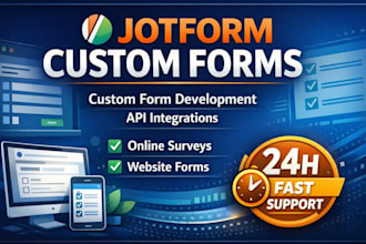 create jotform for your survey, website or market research