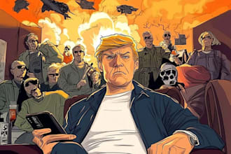 do political or social cartoons
