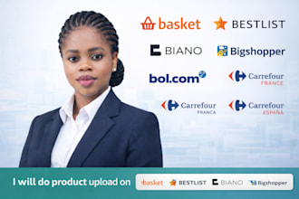 do product upload on basket bestlist biano bigshopper bol but carrefour website
