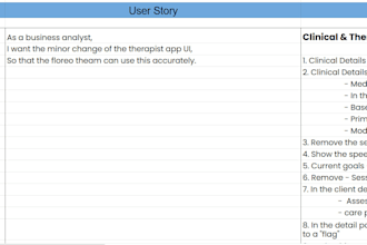 do user stories for your software development project