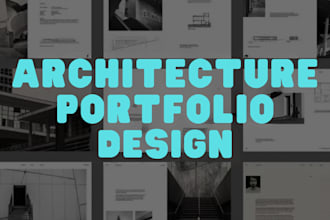 design interactive architecture portfolio and resume design