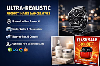 create ultra realistic product images and ad creatives with nano banana ai