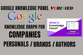 create an official google knowledge panel for yourself or business