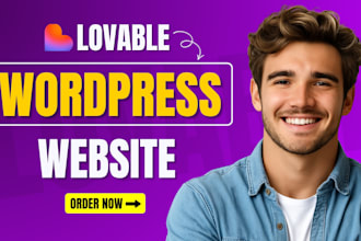 convert or migrate lovable to wordpress website using elementor wix to wordpress