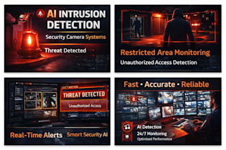 build ai intrusion detection for security camera systems
