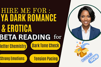 beta read ya dark romance and erotic novels