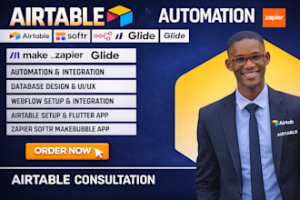 setup airtable automation airtable database interface softr airtable n8n openai
