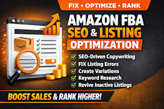 do amazon fba listing seo writing optimization variations fix listing error