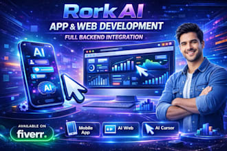 rork ai mobile app ai web ai cursor lovable ai with full backend integration