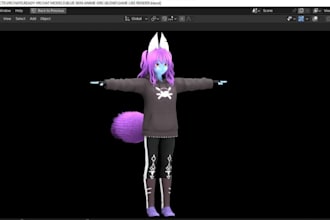 fix, rig and optimize your 3d model for vrchat, vrm, mmd, or vroid