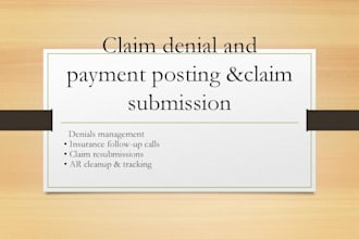 do payment posting and ar follow up
