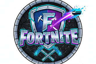 design a professional fortnite gaming logo