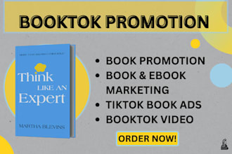 do booktok promotion tiktok ebook marketing booktok video book video trailer