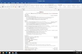 write and optimize your CV for ats