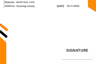 design professional business card, stationery and HTML email signature
