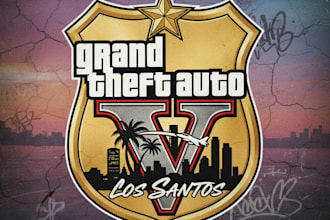 design a professional gta gaming logo