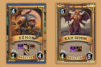 draw card game oc character illustration card game design card game art card box