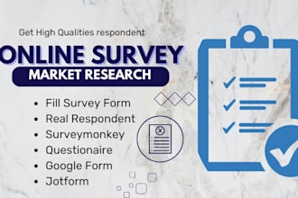 create online survey using jottform, type form, surveymonkey