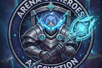 design a professional moba gaming logo