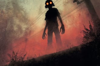 draw fantasy horror and fantasy horror character illustation