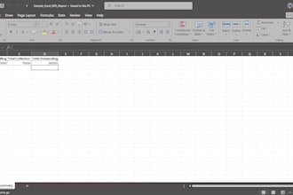 create excel billing and mis reports