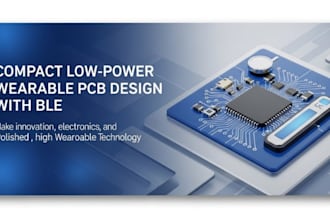design compact low power wearable pcb with bluetooth ble for smart devices